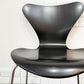 フリッツハンセン Fritz Hansen セブンチェア ダイニングチェア ブラック ラッカー再塗装 アルネ・ヤコブセン デンマーク スタッキングチェア 北欧家具 現状品 ◎