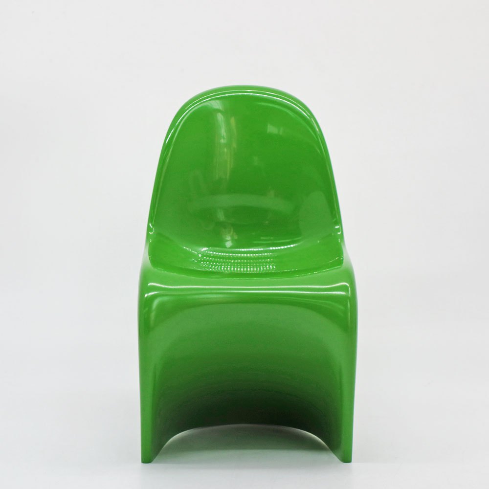 ヴィトラ デザインミュージアム Vitra Design Museum ミニチュアコレクション パントンチェア 1/6スケール 限定カラー グリーン ●