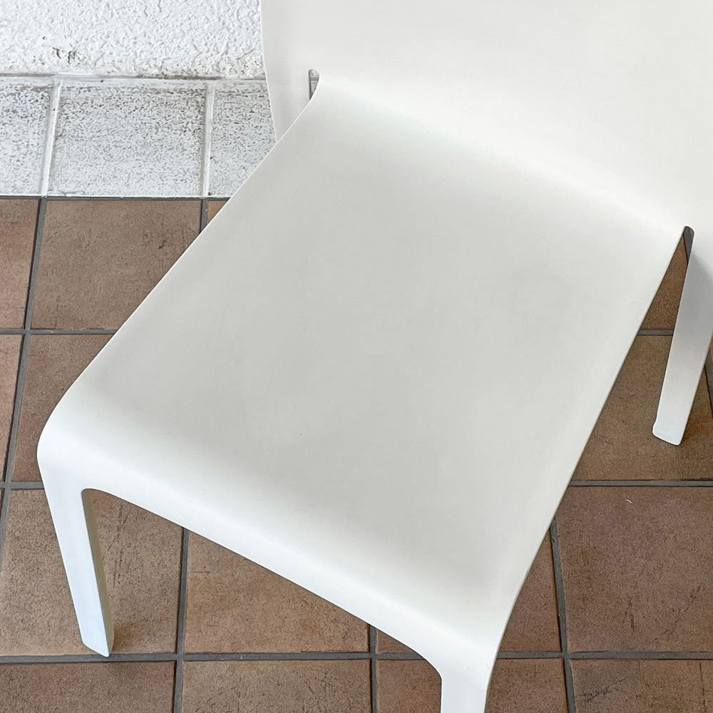 マジス MAGIS チェア ファースト CHAIR FIRST ステファノ・ジョバンノーニ ポリプロピレン ホワイト スタッキング 屋外 B ◇