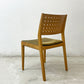 カンディハウス CONDE HOUSE ハナコ HANACO ダイニングチェア 三井緑 シルトーリ WT ブラウン系 ナラ材 定価￥90,200～ A ●