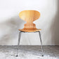 フリッツハンセン Fritz Hansen アントチェア ANT CHAIR 4本脚 エルム材 ナチュラル 2013年製 アルネ・ヤコブセン デンマーク 北欧家具 ■