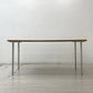 イデー IDEE バリエーションテーブル VARIATION TABLE ダイニングテーブル ワークテーブル ラミネート天板 ライトブルー スチール 希少 廃番 A ●
