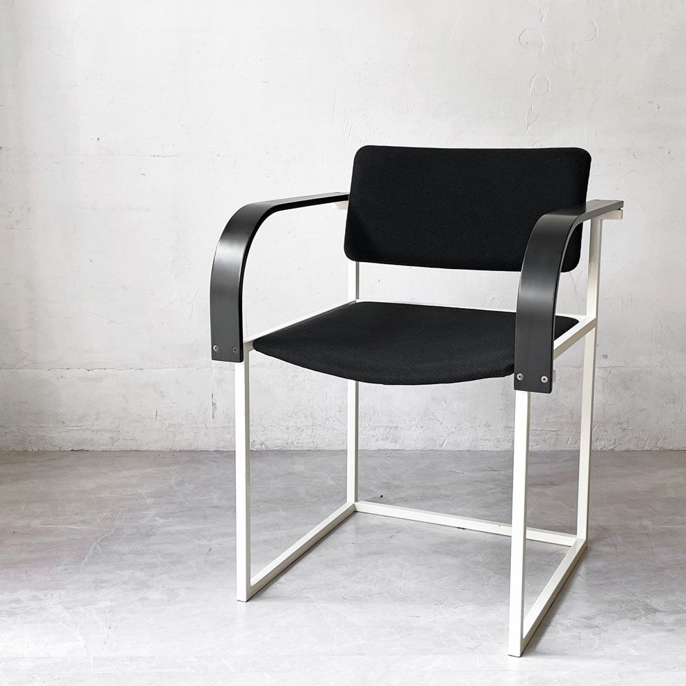 パストー Pastoe FM80 Chair アームチェア Pierre Mazairac & Karel Boonzaadjer オランダビンテージ ポストモダン 張替済み ★