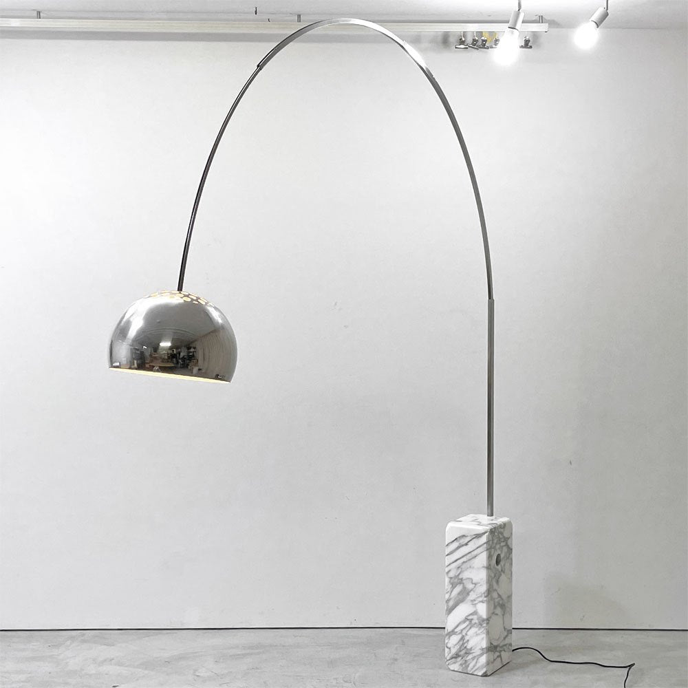 フロス FLOS アルコランプ ARCO フロアライト アキッレ&ピエール・ジャコモ・カスティリオーニ イタリア ●