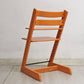 ストッケ STOKKE トリップトラップ TRIPP TRAPP ベビーチェア キッズチェア オレンジ S/N4～ ノルウェー 北欧家具 ●