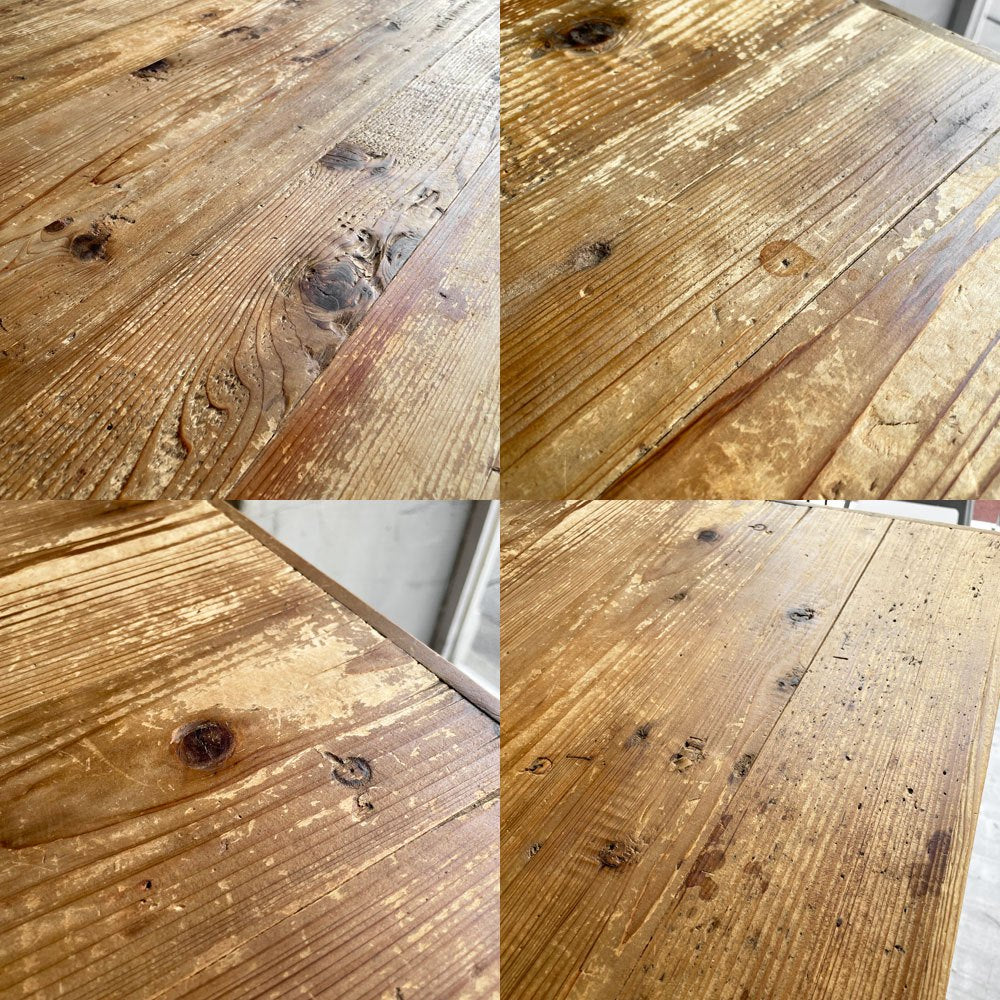 クラッシュゲート CRASH GATE イージーライフ EASY LIFE ヨハン JOHAN ダイニングテーブル パイン古材 W140cm 廃番仕様 ♪