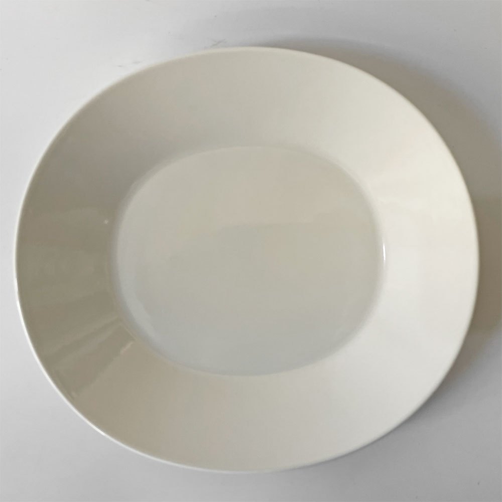 アラビア ARABIA エエヴァ EEVA オーバルプレート 25cm ホワイト スコープ scope 復刻品 北欧食器 A ★