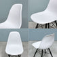 ハーマンミラー HermanMiller サイドシェルチェア ドゥエルレッグ DSW アルパイン × エボニー ポリプロピレン製 イームズ ミッドセンチュリー A ◎