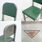 ハータースチールチェア HARTER STEEL CHAIR メタルチェア ダイニングチェア USビンテージ インダストリアルデザイン ミッドセンチュリー 米国 ●