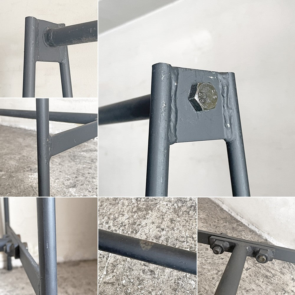 インダストリアル  Industrial design ハンガーラック アイアン 幅200cm 店舗什器 ■