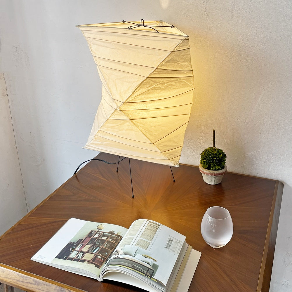 アカリ AKARI スタンドライト 26N 和紙 提灯 名作照明 イサムノグチ 箱付き 定価￥31,900- ★