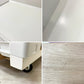 タッパーウェア Tupperware スーパーチェスト ワイド Super chest Wide 引出1段 ピンク 3段セット 専用カート付 ●