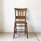 UKビンテージ チャーチチェア Church Chair 教会椅子 バイブルボックス 英国 古道具 Vintage  ★
