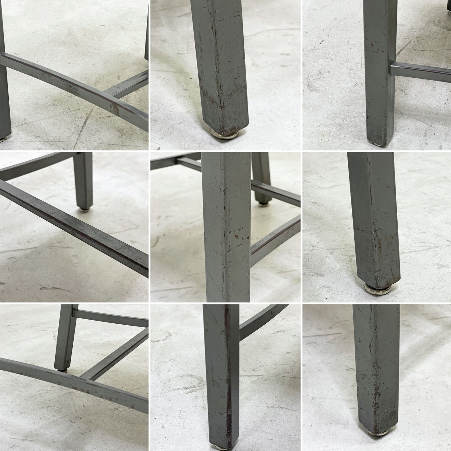 ハータースチールチェア HARTER STEEL CHAIR メタルチェア ダイニングチェア USビンテージ インダストリアルデザイン ミッドセンチュリー 米国 ●