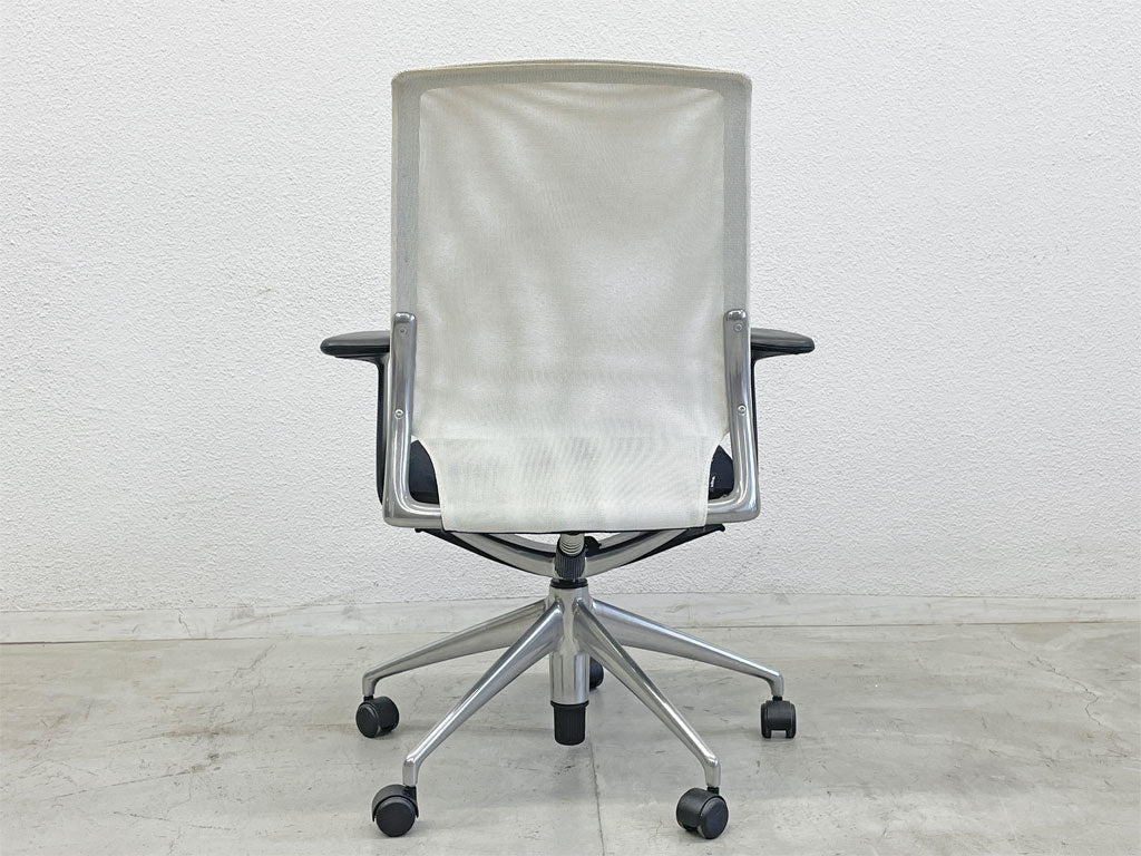 ヴィトラ vitra メダチェア Meda Chair オフィスチェア デスクチェア ワークチェア 昇降機能 リクライニングロック アルベルト・メダ 〓