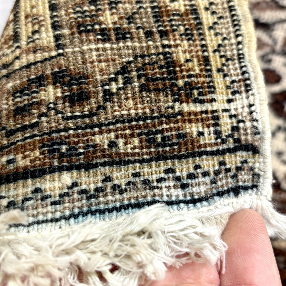 ハドサン HADOSAN カイセリ KAYSERI イェニ Yeni ラグ カーペット 手織り ウール＆コットン 280×1.88cm トルコ絨毯 証明書付き ●