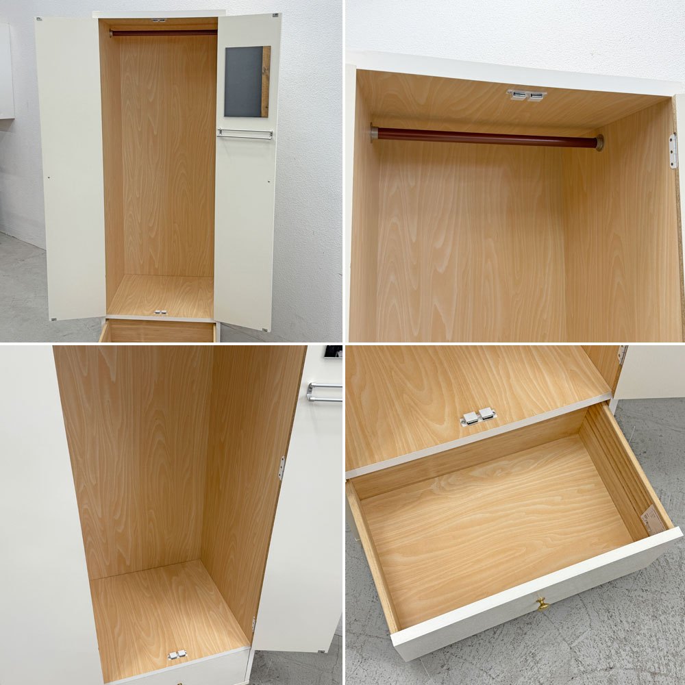 モモナチュラル MOMO Natural ラブ ロッカー LOVE LOCKER LV-03 抽斗1杯 クローゼット ワードローブ 廃盤品 〓