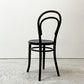 トーネット THONET No.14 ダイニングチェア ラウンドバック ベントウッドチェア 曲木 チェコ製 ビンテージ A ●