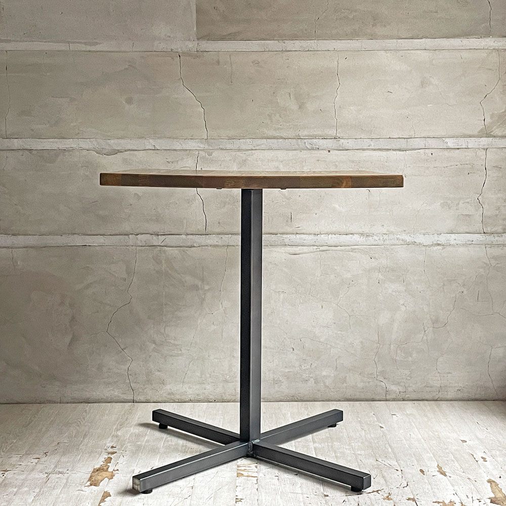 アクメファニチャー ACME Furniture グランビュー GRANDVIEW カフェテーブル オーク無垢材 スチール スクエア天板 W65cm ♪