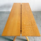 アリアケ ARIAKE サギョウテーブル Sagyo Table オーク材 トレイ付き ダイニングテーブル ワークデスク W200cm 芦沢啓治 定価￥264,000- 〓