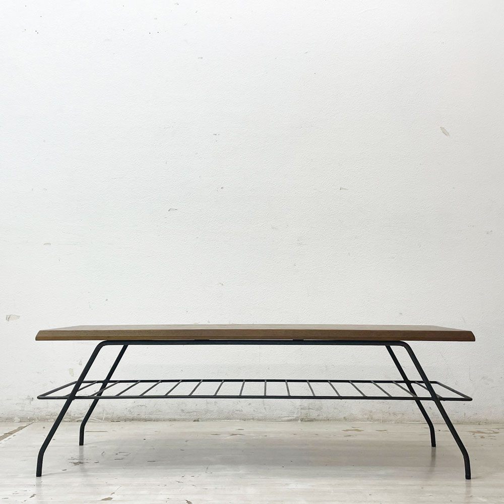 アクメファニチャー ACME Furniture ベルズ BELLS FACTORY COFFEE TABLE ファクトリーコーヒーテーブル ローテーブル W120cm アッシュ材 廃番 ●