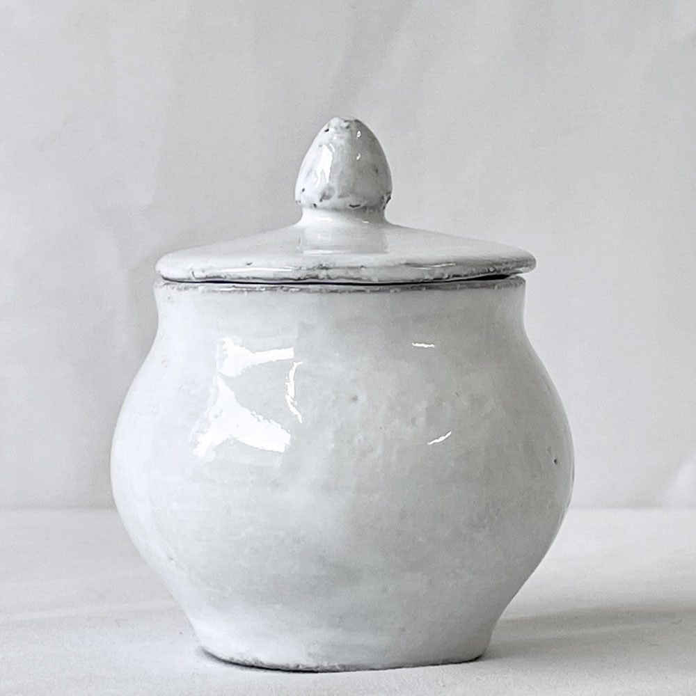 アスティエ・ド・ヴィラット ASTIER de VILLATTE フィエット FILLETTE シュガーポット H7cm フランス ◇