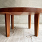 クラフトファニチャー craft furniture チェリー無垢材 ラウンド コーヒーテーブル ローテーブル 座卓 ちゃぶ台  和モダン♪