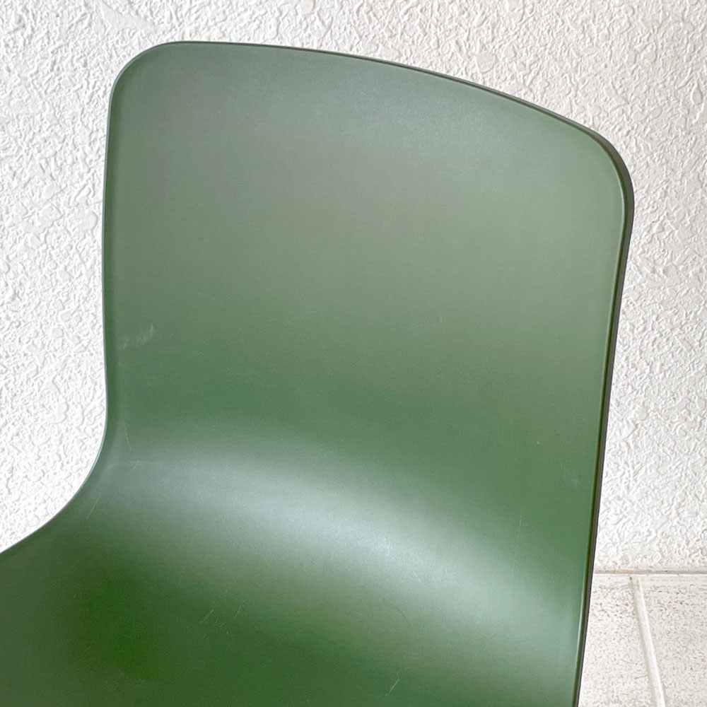 ヴィトラ vitra ハルチューブ HAL Tube サイドチェア ダイニングチェア スタッカブル グリーン ジャスパー・モリソン C ◇