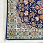 イスファハン Esfahan ペルシャ絨毯 ラグ カーペット 95cm×70cm ウール（縦糸シルク） タグ付 イラン ★