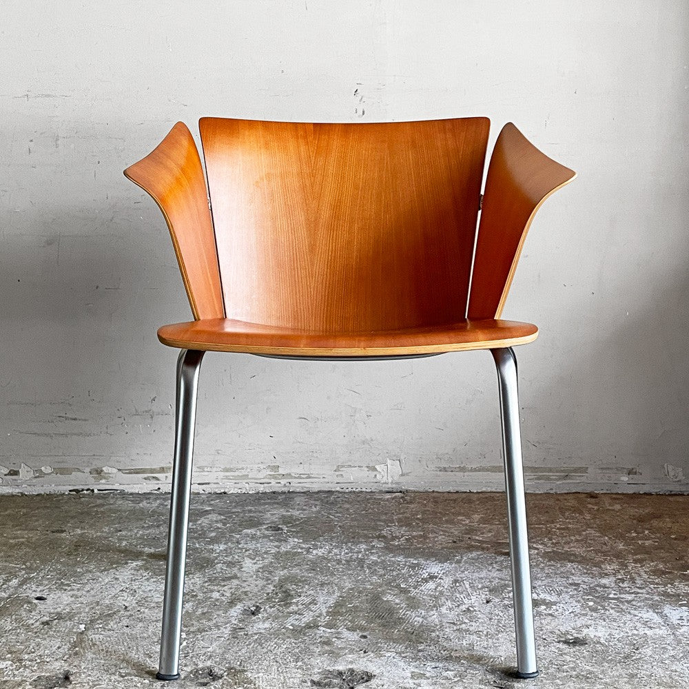 フリッツハンセン Fritz Hansen VM3 ヴィコチェア VICO Chair ヴィコ・マジストレッティ スタッキング プライウッド 北欧家具 廃番 ■