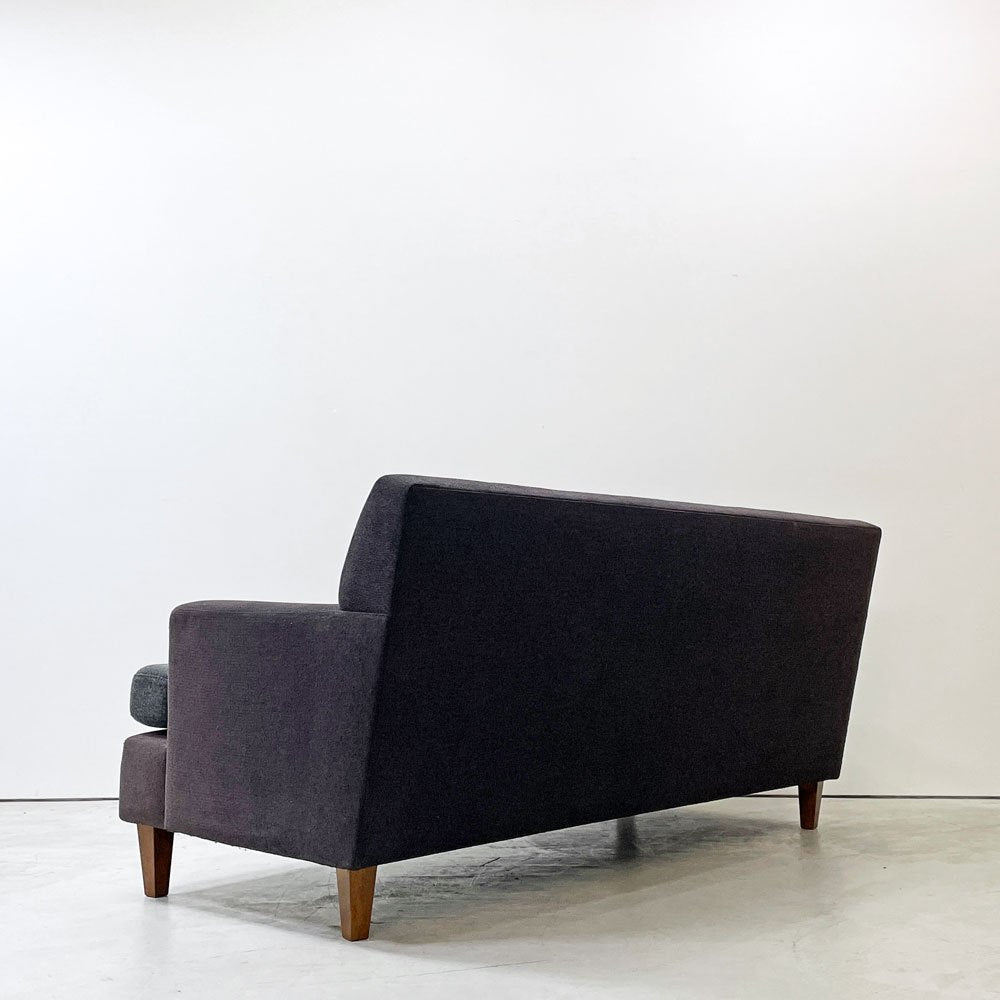 パシフィックファニチャーサービス Pacific Furniture Service P.F.S スタンダードA STANDARD A 2シーターソファ 2Pソファ パープル × グレー 座面張替品 ●