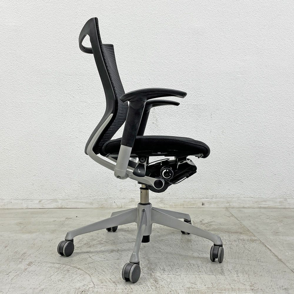 オカムラ okamura バロンチェア Baron Chair ローバック オフィスチェア ジョルジェット・ジウジアーロ 参考価格約188,210円 〓