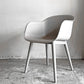 ムート Muuto ファイバー アームチェア ウッドベース FIBER ARM CHAIR WOOD BASE ファイバーシェル グレー オーク材 北欧モダン 定価￥84,700- ■