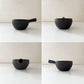 正島克哉 Katsuya Shoujima 片手土鍋 黒 小 全幅19.5cm 直火可 工房正島 現代作家 C ◎
