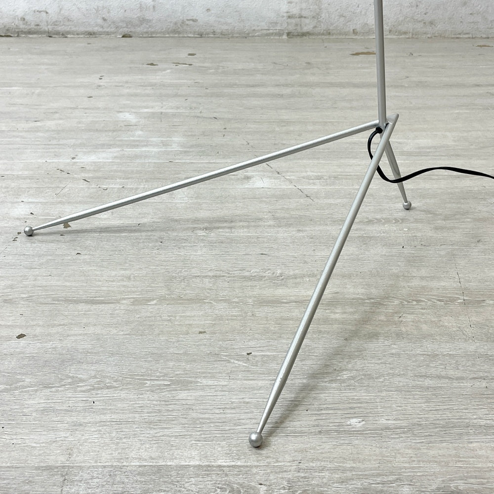 イデー IDEE ランパデール アン ルミエール LAMPADAIRE 1 LUMIERE 1灯 フロアライト セルジュ・ムーユ シルバー 希少 ●