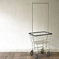 ダルトン DULTON ランドリー カート ウィズ ポール ラック LAUNDRY CART WITH POLE RACK インダストリアルデザイン 定価36,300円 ◇