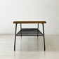 アクメファニチャー ACME Furniture ベルズファクトリー コーヒー テーブル BELLS FACTORY COFFEE TABLE W120cm アッシュ材×アイアン ●