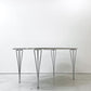 フリッツハンセン Fritz Hansen Bテーブル スーパー楕円テーブル ダイニングテーブル ピート・ハイン ブルーノ・マットソン アルネ・ヤコブセン デンマーク 北欧家具 ●