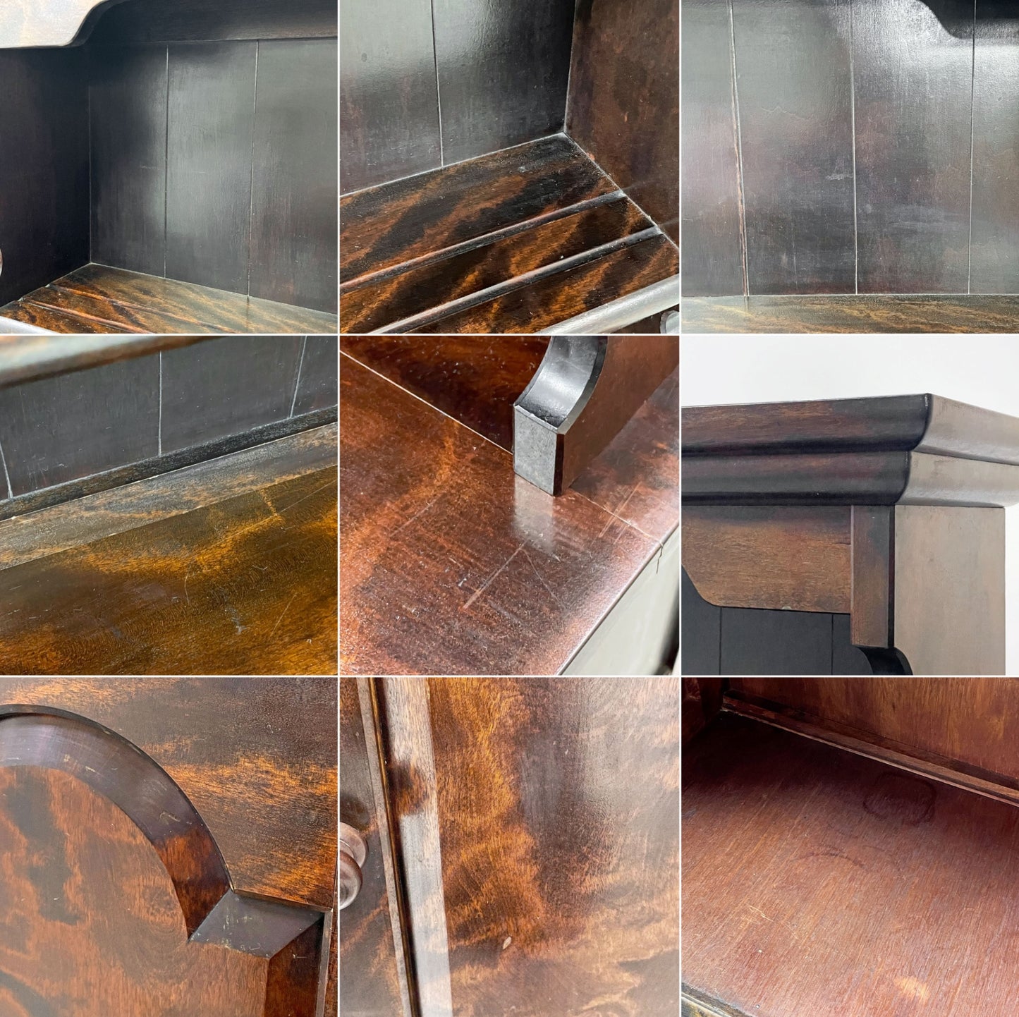 松本民芸家具 36型 皿棚 カップボード 食器棚 飾り棚 ミズメザクラ無垢材 民藝 和モダン ●