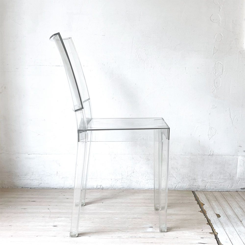 カルテル Kartell ラ マリー La Marie ダイニングチェア スタッキングチェア クリスタル ポリカーボネート フィリップ・スタルク Philippe Starck イタリア ★
