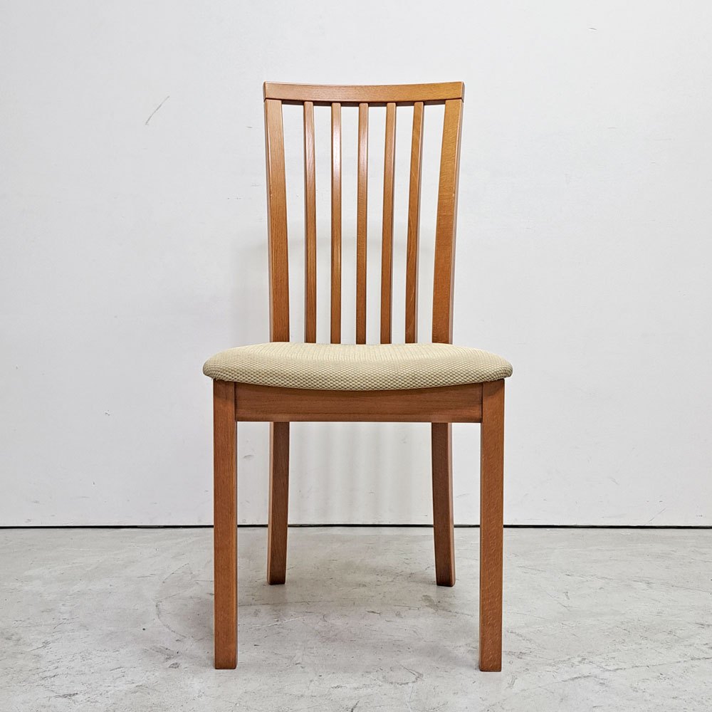 スコービー Skovby ダイニングチェア SM66 ビーチ材 ファブリック モダンデザイン デンマーク 北欧家具 A ●