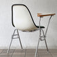 ハーマンミラー Herman Miller サイドシェルチェア セカンド 2nd ビンテージ アプホルスター スクールベース 肘掛けテーブル付 イームズ ミッドセンチュリー C ◇