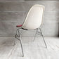 ハーマンミラー Herman Miller サイドシェルチェア サード 3rd ビンテージ PVCレザー FRP製 スタッキングベース イームズ B ♪