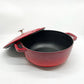 ストウブ STAUB フレンチルースターココット 24cm 両手鍋 鋳物ホーロー鍋 ●