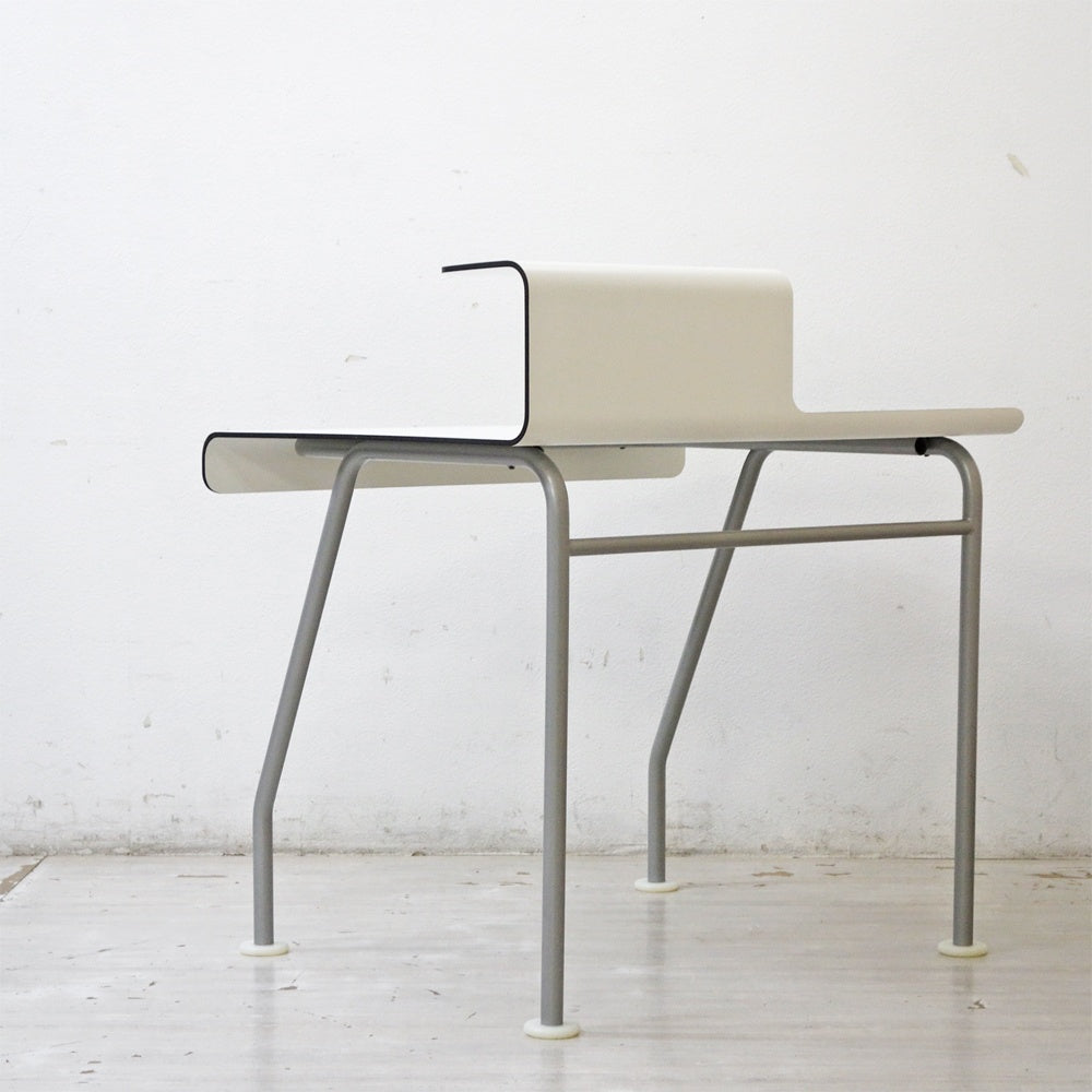 イデー IDEE テクンオフィスデスク TECHN OFFICE DESK ホワイト ラミネート天板 クラウディオ・コルッチ デザイン 希少 ●