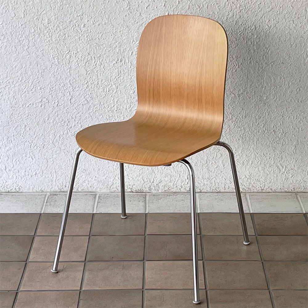 カッペリーニ Cappellini テイト TATE スタッキングチェア プライウッド ジャスパー・モリソン オーク材 スーパーノーマル B ◇