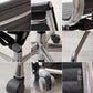 ハーマンミラー Herman Miller イームズアルミナムグループチェア マネージメントチェア アルミバフベース ガス圧昇降仕様 5本脚 キャスタータイプ 本革 イームズ A ●