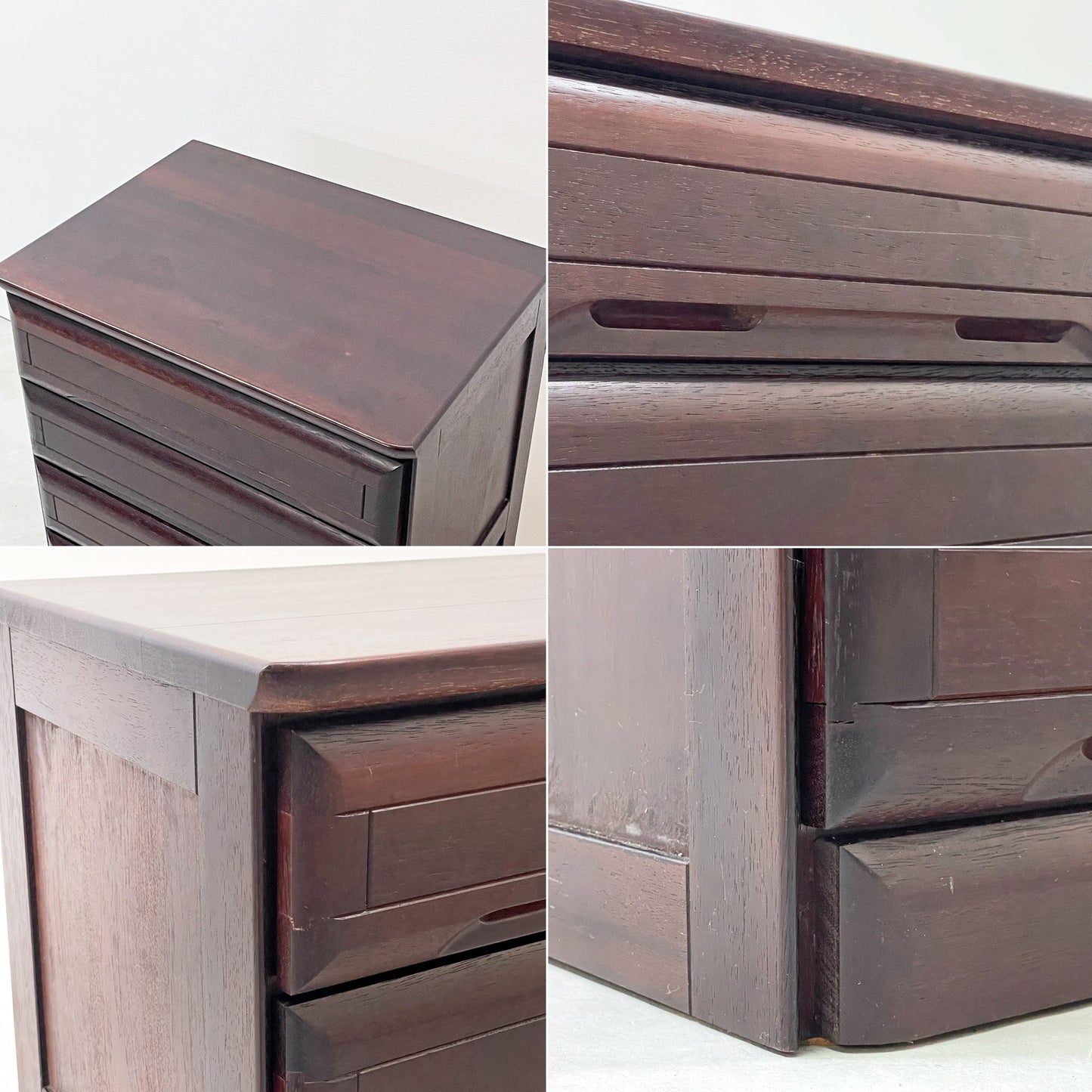 大雪木工 Taisetsu Mokko 5段チェスト 箪笥 民藝 北海道 旭川家具 ●