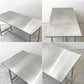 ステンレス ワークテーブル Stainless Steel Work Table 作業台 ワークテーブル デスク シェルフ 店舗什器 調理台 厨房 工業系 ●