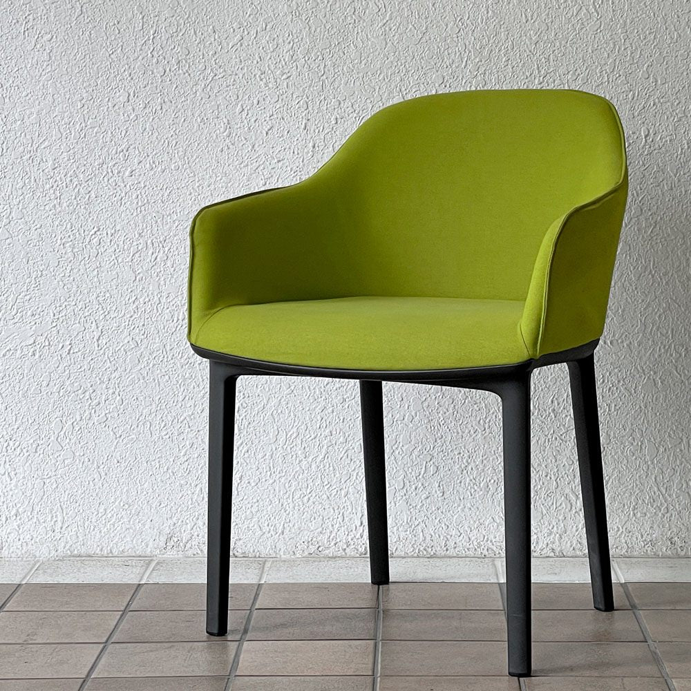 ヴィトラ Vitra ソフトシェル SOFTSHELL アームチェア 4レッグベース ロナン＆エルワン・ブルレック グリーン 定価111,100円 ◇
